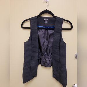 Structured fitted Pinstripe Wet Seal vest size Medium